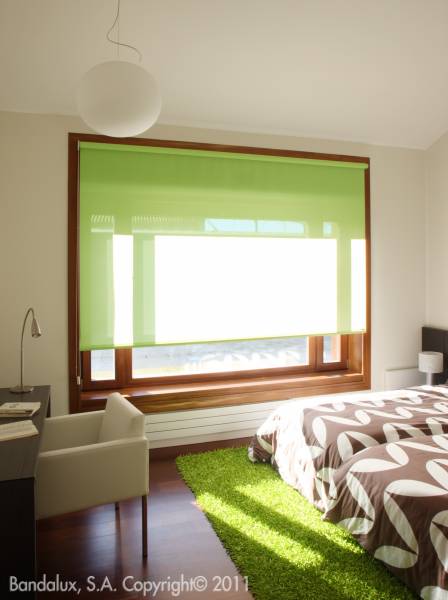 store intérieur sur mesure enroulable vertical vert Salon-de-Provence